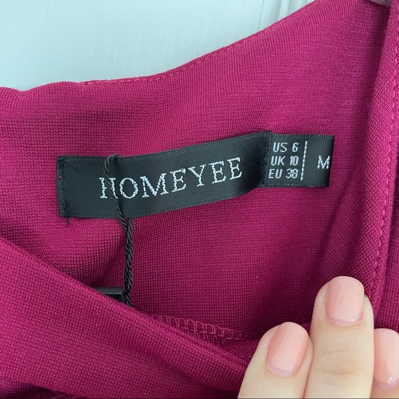 NWT Homeyee Two-Colored Dress - Picture 7 of 9